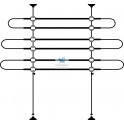 REJA SEGURIDAD COMPLETA COCHE 85-140 cm Transporte de Perros
