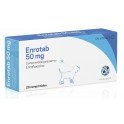 ENROTAB 50 mg 20 Comprimidos Antibioticos para Perros