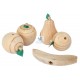 JUGUETE FRUTAS DE MADERA 5 Unidades Juguete para roedores