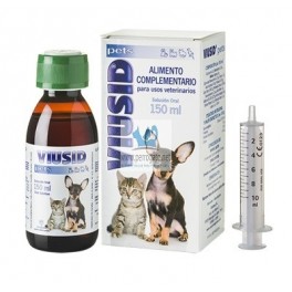 VIUSID PET SOLUCION ORAL 150 ml Mejora Respuesta Inmunitaria en Perros y Gatos