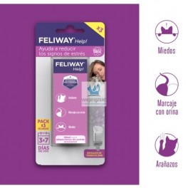 FELIWAY HELP - 3 RECAMBIOS Feromona Felina antiestres