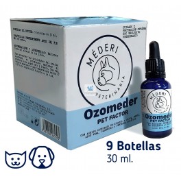 OZOMEDER PET FACTOR 9 x 30 ml Cuidado de la Piel en Perros