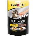 NUTRI POCKETS GATO QUESO TAURINA 60 g Snacks para gatos