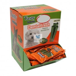 DENTALFRESH 55 g x 40 unidades (55 g son 5 barritas) Higiene bucal de perros