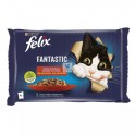 FELIX ORIGINAL FESTÍN SABORES 12X(4X85 g) Comida para gatos