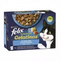 FELIX SENSATIONS FESTIN MAR 6x(12x85 g) Comida para gatos