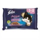 FELIX FANTASTIC JUNIOR 12X(4X85 g) Comida para gatos