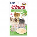 CHURU CAT POLLO-VIEIRA 4 X 14 g (Caja 12 ud) Comida para Gatos