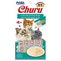 CHURU CAT POLLO-CANGREJO 4 X 14 g (Caja 12 ud)  Comida para gatos