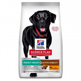 Hills Canine PERFECT WEIGHT & ACTIVE MOBILITY ADULT R/GRANDES 12 Kg Pienso para Perros