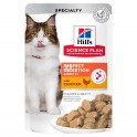 Hills Feline PERFECT DIGESTION POLLO 12x85 g Comida para Gatos