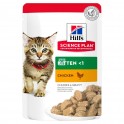 Hills Feline KITTEN 12x85 g BOLSITAS Comida para Gatos