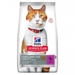 Hills Feline STERILISED YOUNG JOVEN PATO Comida para Gatos