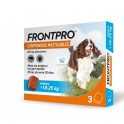 FRONTPRO MASTICABLE 68 mg 10-25 kg L 3 Comprimidos para Perros