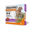 FRONTPRO MASTICABLE 136 mg 25-50 kg XL 3 Comprimidos Antiparasitarios para Perros