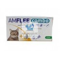 AMFLEE COMBO 6 Pipetas Gatos y Hurones Pipetas desparasitar gatos