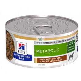 Hills Canine METABOLIC ESTOFADO POLLO-VEGETAL12x354 g Pienso para perros