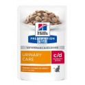 Hills Feline C/D URINARY CARE 12X85 g POLLO Comida para Gatos