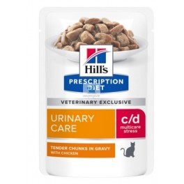 Hills Feline URINARY STRESS 12x85 g Bolsitas Comida para gatos