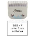 CABEZAL OSTER SIZE 7F CORTE 3 mm para Maquina pelar perros