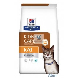 Hills Feline k/d ATUN 1.5 Kg Comida para Gatos con Enfermedad Renal