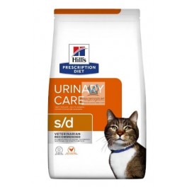 Hills Feline S/D URINARY CARE POLLO 1.5 Kg comida para gatos
