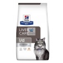 Hills Feline L/D LIVER CARE 1.5 Kg Comida para Gatos con Problemas Hepáticos