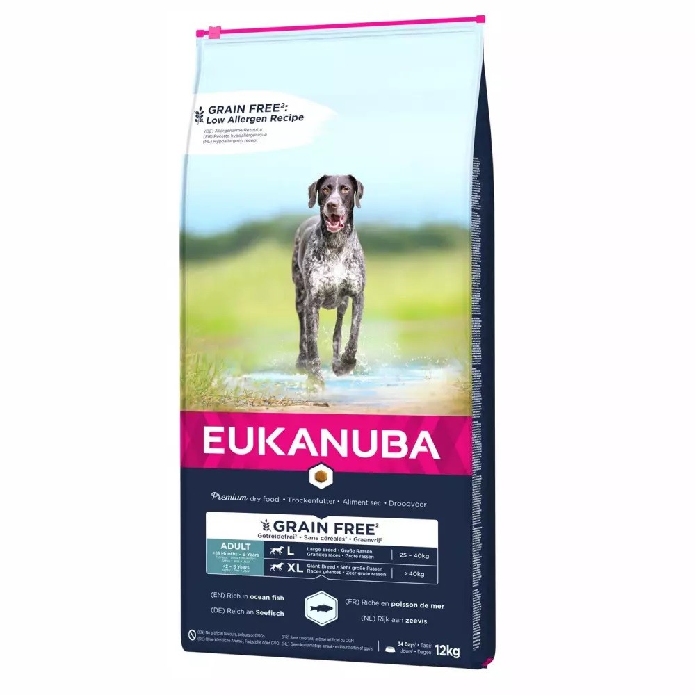 Salmon Eukanuba Dog Food Pets At Home Eukanuba Large Adult Dry Dog