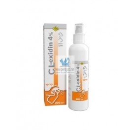 CL-EXIDIN Spray 4%.200 ml Desinfectante de piel en Perros y gatos