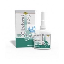 CL-OTOVET (OTODINE) 100 ml Solución otica para perros y gatos