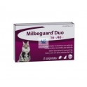 MILBEGUARD DUO GATO 4-8 Kg 16 40 mg Antiparasitario Interno para Gatos