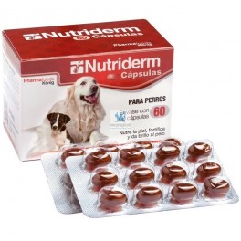 NUTRIDERM 240 Capsulas Complemento Dermatológico para Perros y Gatos