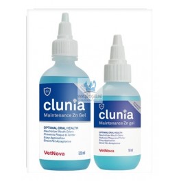 CLUNIA Zn Maintenance Gel Higiene Bucodeltal de perros, gatos y caballos