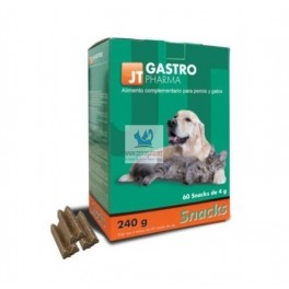 GASTRO PHARMA SNACK 60x4 g Protector Gastrico para Perros y Gatos