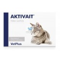 AKTIVAIT GATO 60 Comprimidos Complemento para Sistema Nervioso Gatos