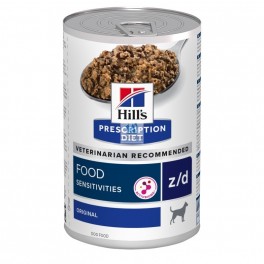 Hills Canine Z/D FOOD SENSITIVITIES 12X370 gr pienso para perros