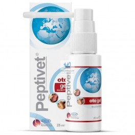 PEPTIVET OTO GEL 25 ml Otico para Perros y Gatos
