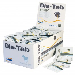 DIA-TAB 60 Comprimidos Antidiarreico para Perros
