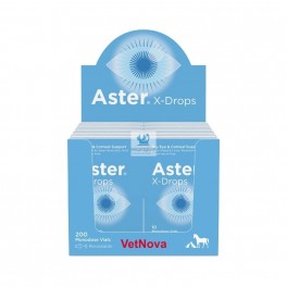 ASTER X-DROPS 200 MONODOSIS Salud ocular en perros y Gatos