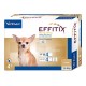 EFFITIX PERROS 4 Pipetas Antiparasitario Externo Perros