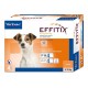 EFFITIX PERROS 4 Pipetas Antiparasitario Externo Perros