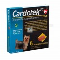 CARDOTEK-30 PLUS AZUL hasta 11 Kg 6 Tabletas desparasitar perros