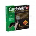 CARDOTEK-30 PLUS VERDE 12-22 Kg 6 Tabletas desparasitar perros