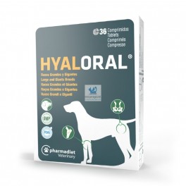 HYALORAL Razas Grandes y Gigantes Condroprotector Comprimidos para Perros