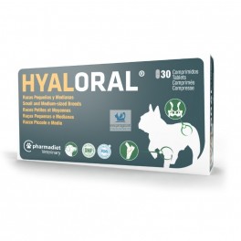 HYALORAL Razas Pequeñas y Medianas Condroprotector Comprimidos para Perros