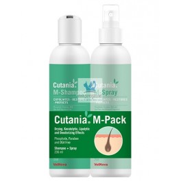 CUTANIA PACK GLYCOZOO SPRAY+CHAMPU (236 +236 ml) Dermatologico de Perros, Gatos y Caballos