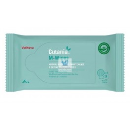 CUTANIA M - WIPES 24 Toallitas Higiene cutanea de perros y gatos