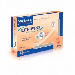 EFFIPRO PERRO PEQUEÑO 67 mg Pipetas Antiparasitarias para Perros
