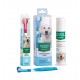 DENTICAN KIT DENTAL CEPILLO + PASTA Higiene Bucal de Perros y Gatos
