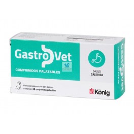 GASTROVET 30 Comprimidos Protectos Gástrico de Perros y Gatos